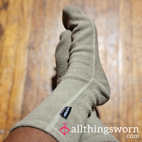 Sniff & Lick GoddessSilk's Essence: Intoxicating Worn  Fleece Socks 😈