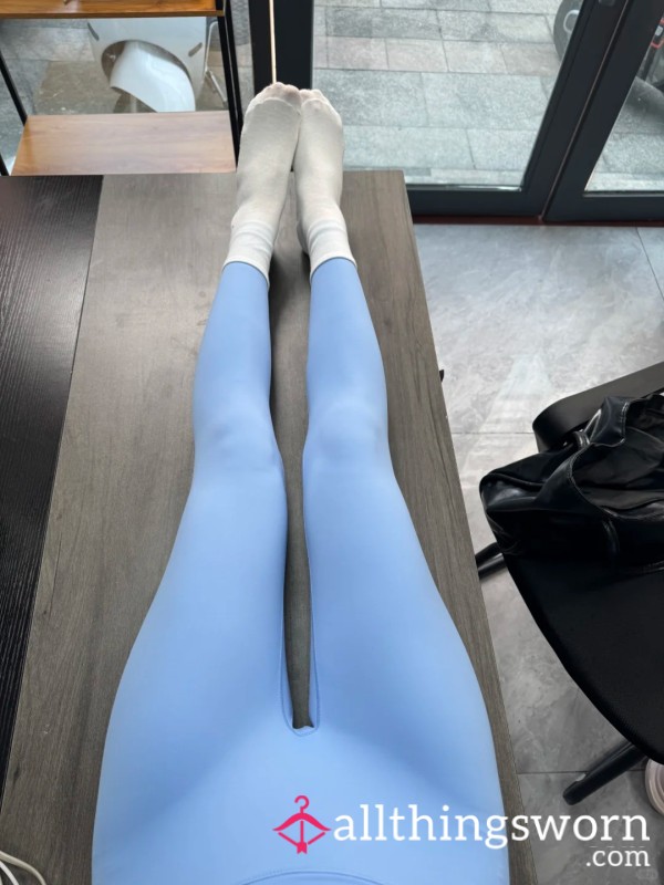 Sniffing These Leggings Through The Screen Isn't Enough. Treat Yourself To The Real, Physical Asian Scent. 🍑The Darker The Sweat Stain, The Sweeter The Scent. Look Closely.