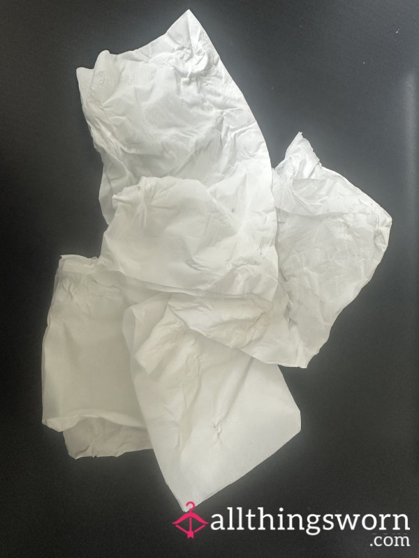 Snotty Used Tissues - 10 Minimum. I’ve Got A Cold Again 🤧