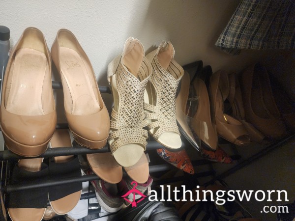 So Many Worn Sweaty Dirty High Heels