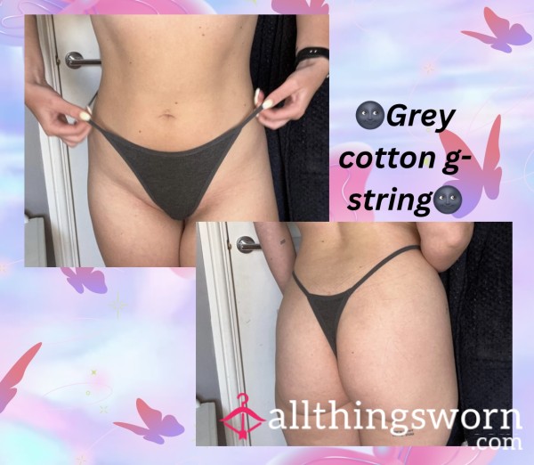 🌚 Soaked In Sin – Worn G-String🌚