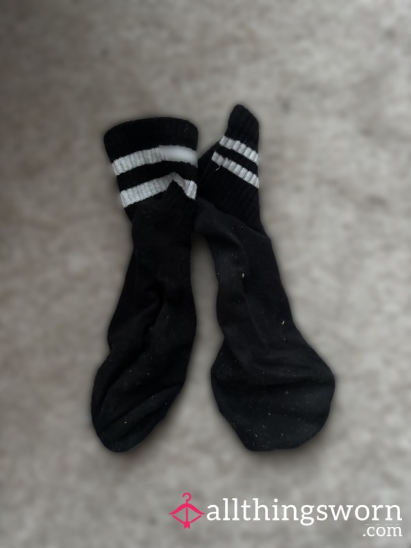 Soaked, Scented, And Stretched Gym Socks 🧦💦