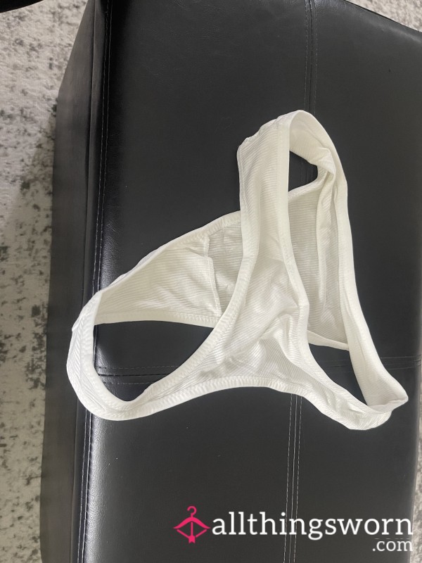 Soaked & See-Through – My Dirtiest White Thong