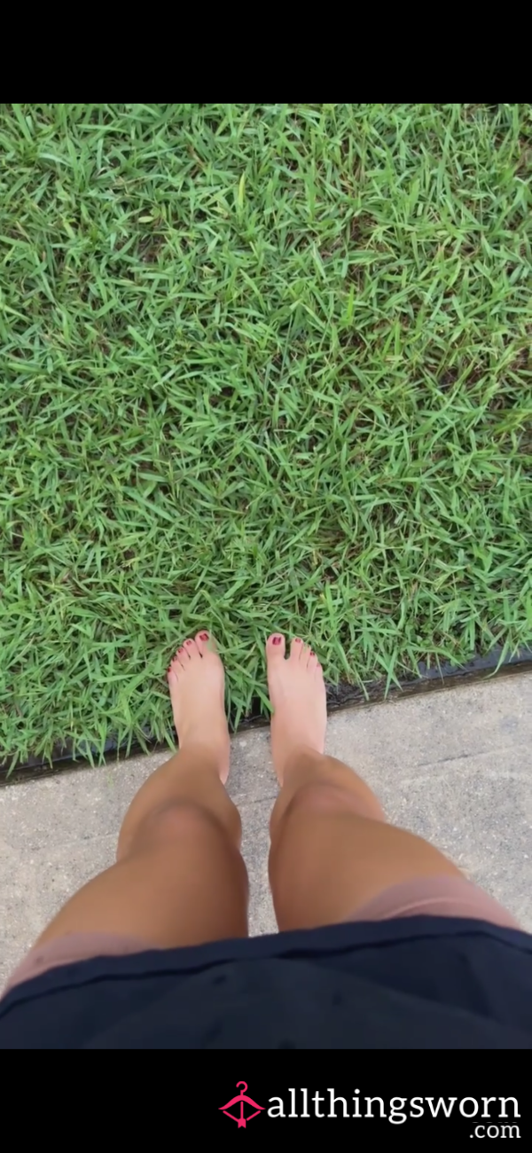 Soaked & Sensual: Feet In The Rain