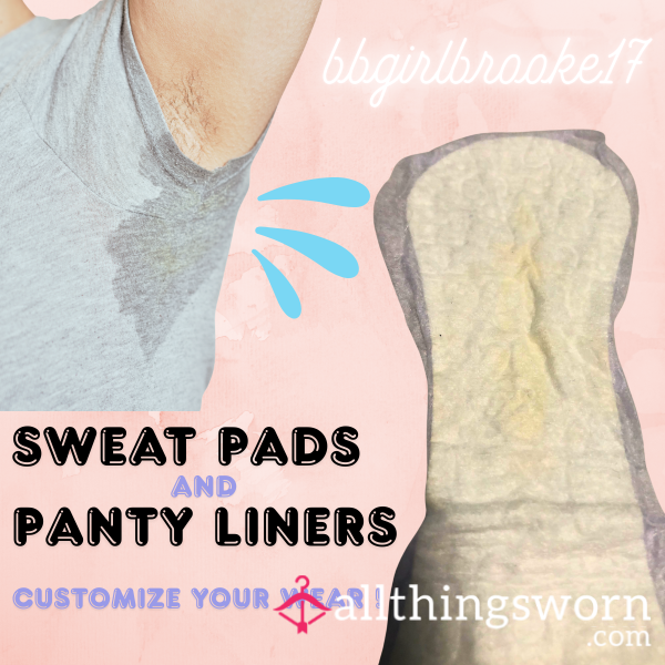 RIPE SWEAT PADS 💦 WORN ALL DAY