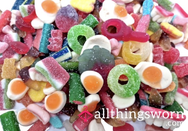 Lemonade Soaked Or Chewed Sweets Of Your Choice