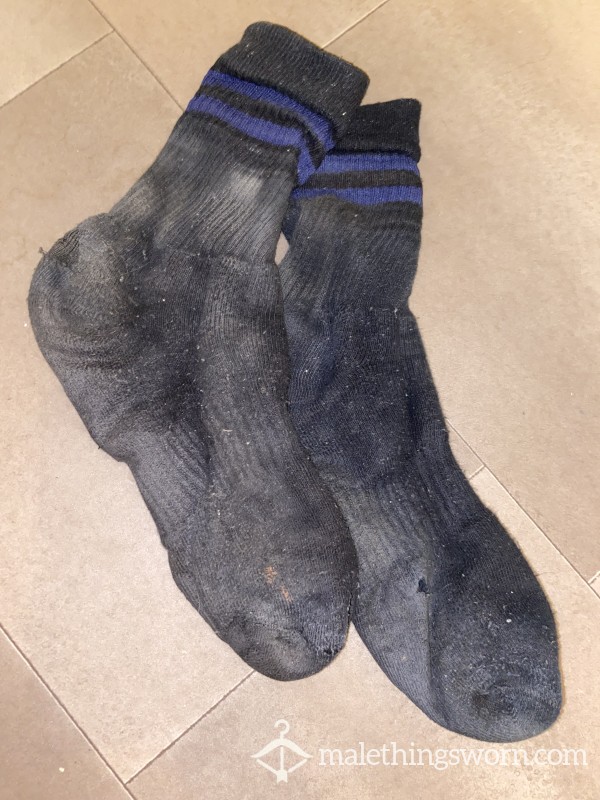 Soaking Work Socks