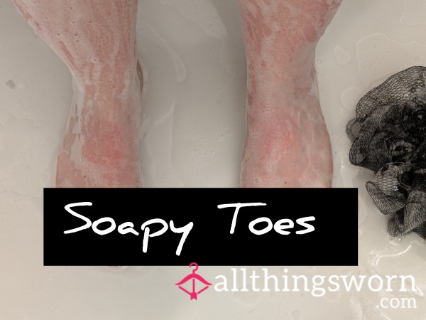 Soapy Feet In The Shower