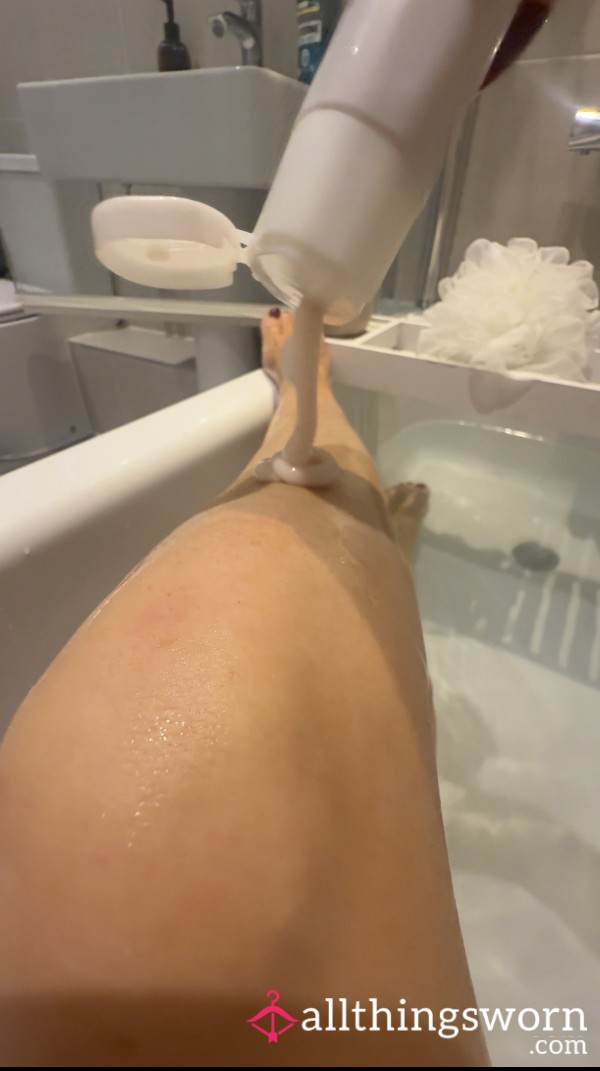 Soapy Leg Shave With A Sneak Peak 🌮