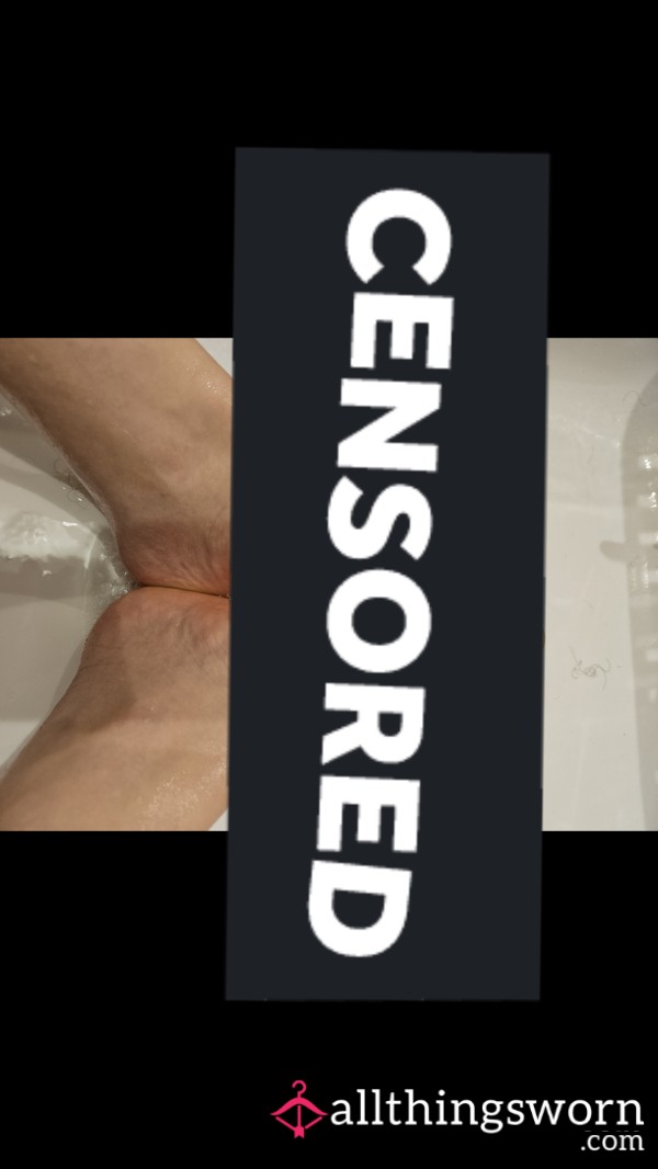 Soapy Shower Feet 😋
