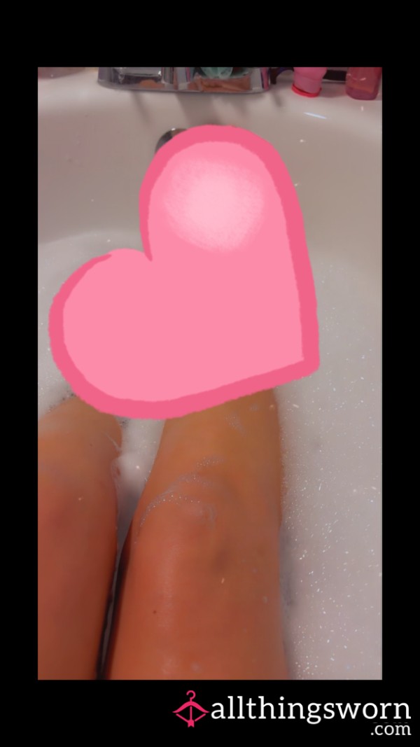 Soapy Wet Feet/Legs💦💦