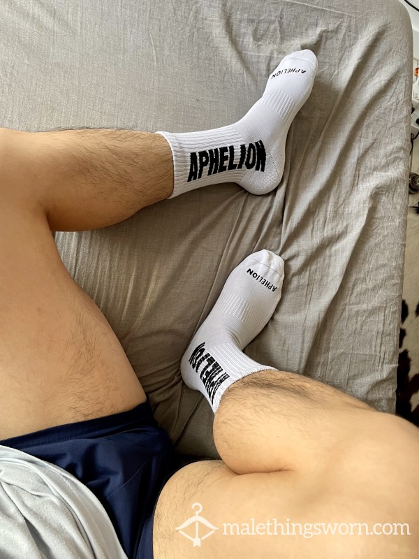 Worn White Socks
