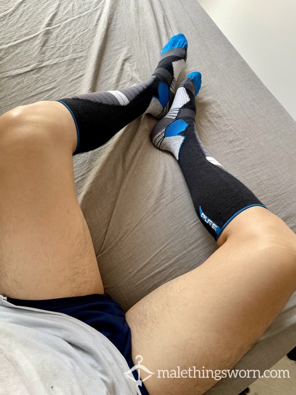 Worn Ski Socks