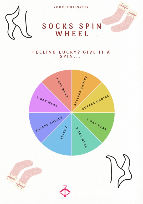 Sock Spin Wheel