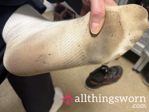 Sock Wears- Worn In Steel Toe Cap Shoes In A Hot Environment