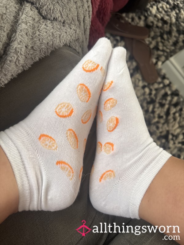 Sock Worn On A Very Hot Work Out At The Gym