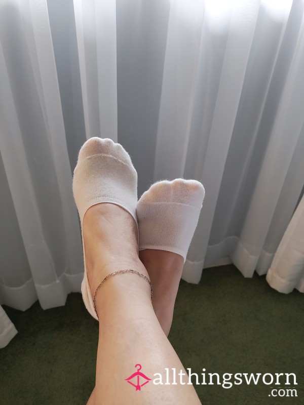 No Show Sock Worn To The Gym And At Home