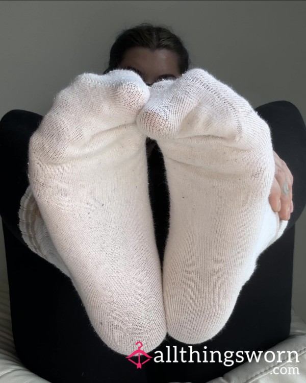 Socked Feet Sock Tease