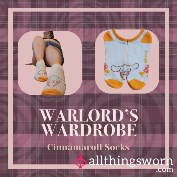 Warlord's Wardrobe: Cinnamaroll Socks 🍄