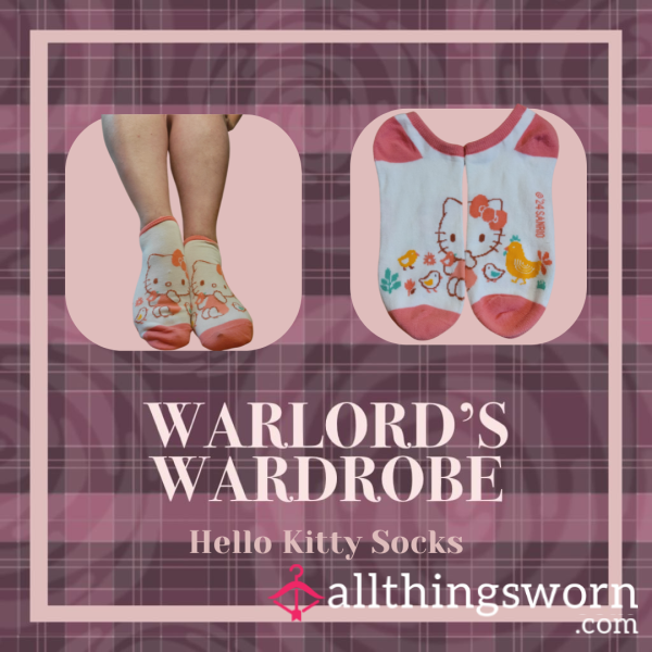 Warlord's Wardrobe: Hello Kitty Sockies 🎀