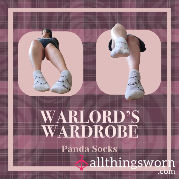 Warlord's Wardrobe: Panda Socks🐼❤️