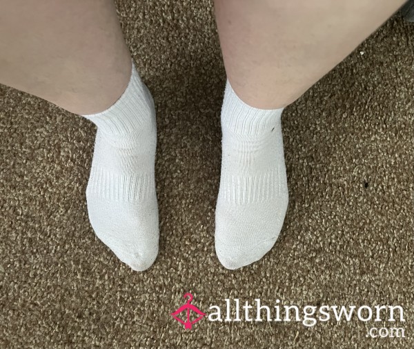 Socks For Custom Worn White Sport Socks X