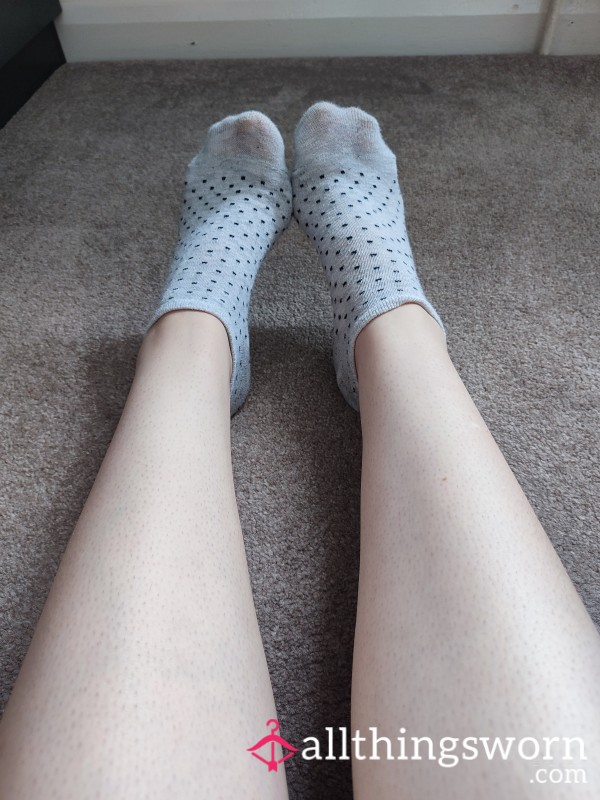 Socks Drenched In Sweat — 35°C Heat, Soaked Through, Musky & Raw