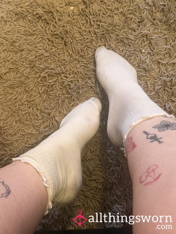 Socks From A Full Day Of Work