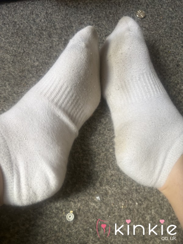 Socks From Today’s Shift.. I Finish At 10pm