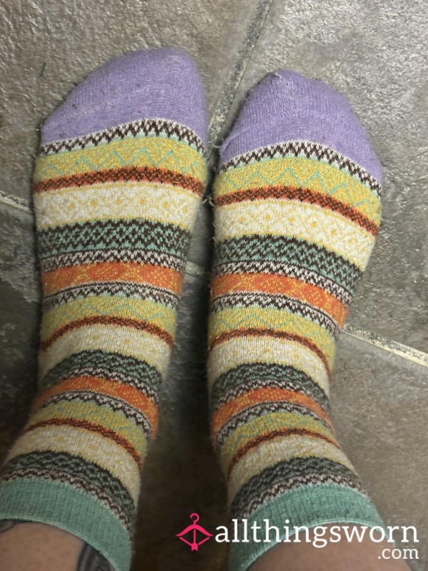 Socks I Wore All Day At Work 😩😩