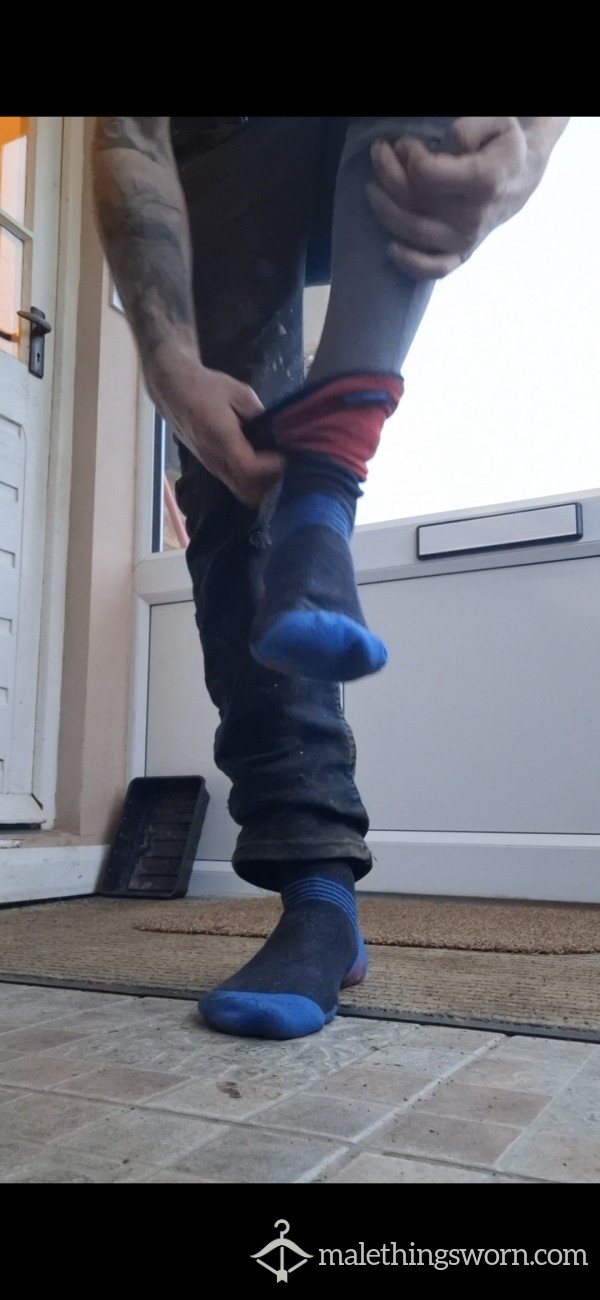 Socks Off At The End Of A Busy Day Chopping 🪵