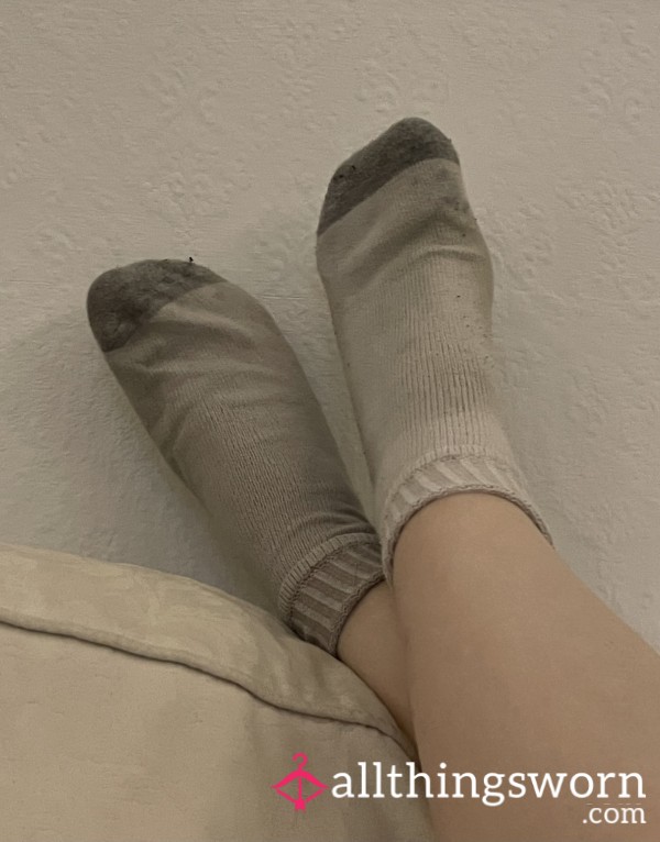 Socks Two Days Worn During Workouts/Running