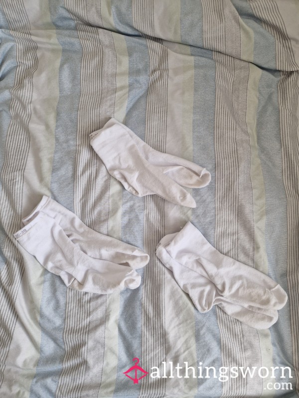 Socks Worn All Day!