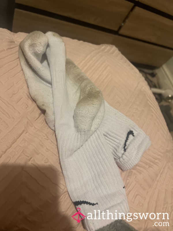 Socks Worn All Day By This Exotic Babe