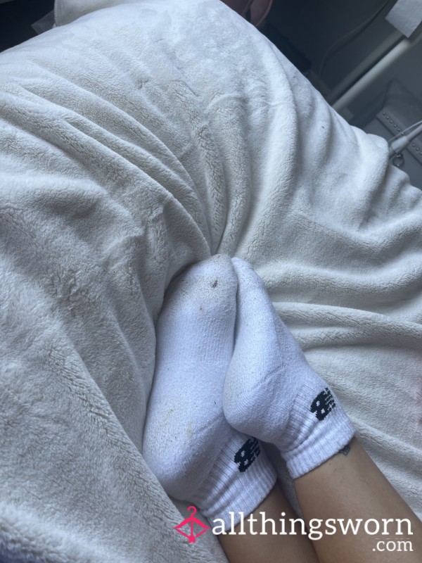 Socks Worn All Day. Soft And Smelly :)