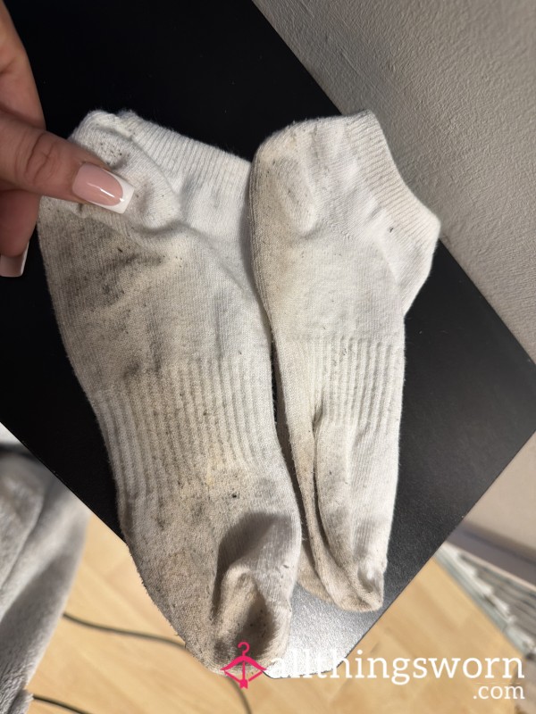 Socks Worn All Day To The Gym & Running Errand