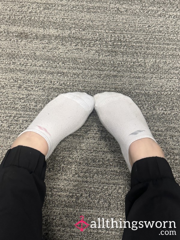 Socks Worn By A Bartender All Day