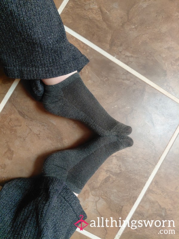 Socks Worn By A Working Girl 🥵