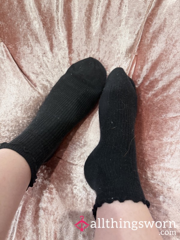 Socks Worn By Princess: Soft Everyday Socks (Size 6)