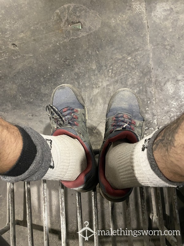 Socks Worn For 11 Days. Very Sweaty And Smelly. 😌