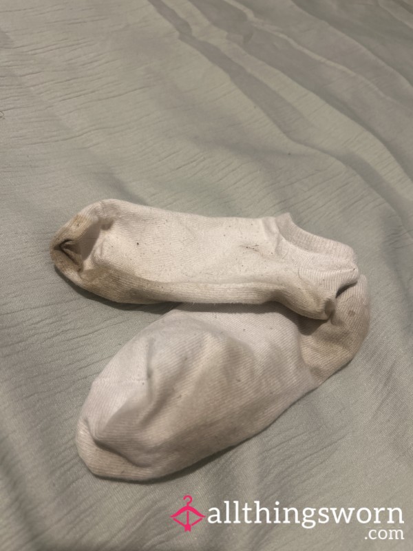 Socks- Worn For 12+ Hr On A Shift Then For 1 Hr In The Gym