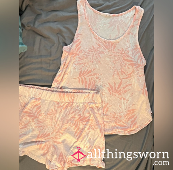 Soft And Clingy Matching PJ Set