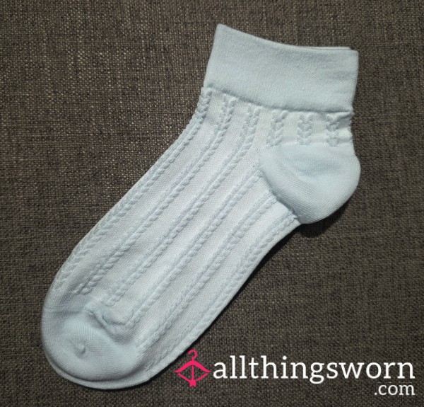 Soft Baby Blue Socks