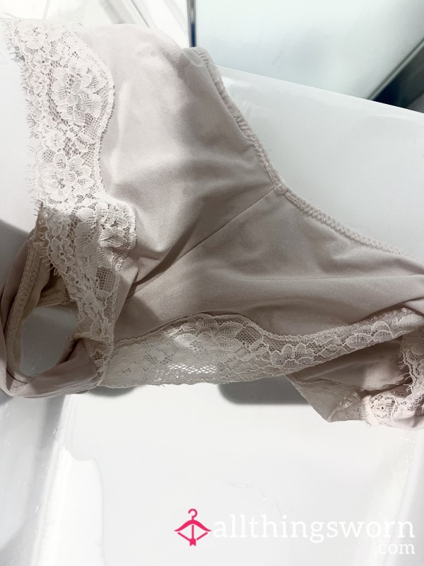 Soft Beige Lace Panties❤️