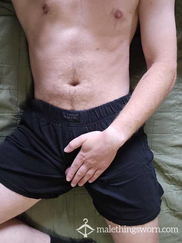 Soft Black Boxers