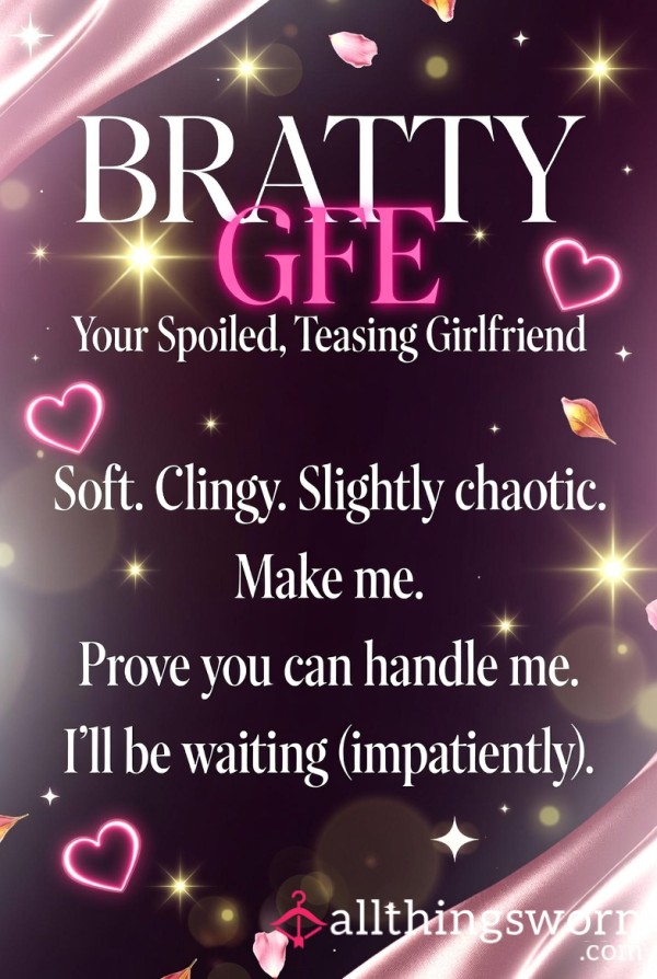 Soft. Clingy. Slightly Chaotic 💋