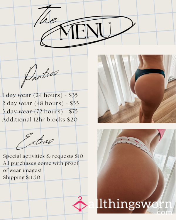 Soft Cotton Panties 🌸