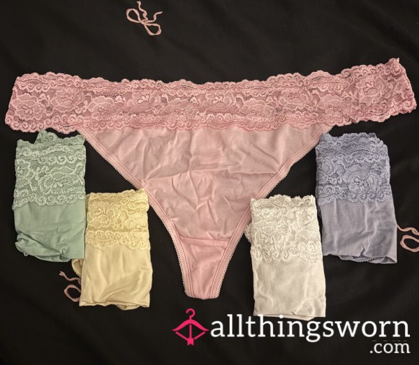 Soft Cotton Thongs - Multiple Colours Available