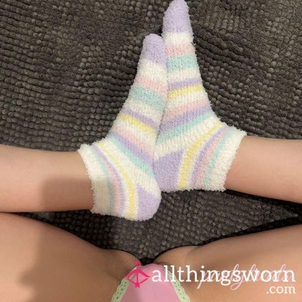 Feet Lovers - Fluffy Smelly Socks - Soft & Cute