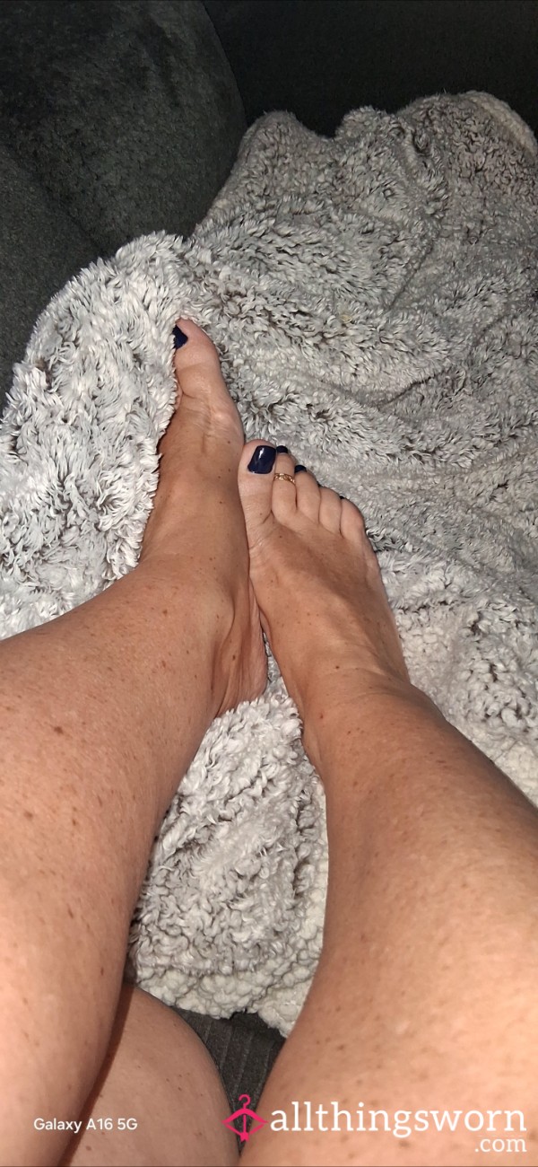 Soft Freckled Feet